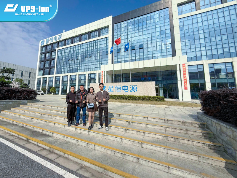 CEO Nguyễn Thị Ngọc Hiền cùng đoàn cán bộ công ty tham quan công ty Phylion