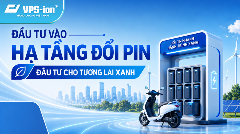 Đầu tư vào hạ tầng đổi pin xe điện