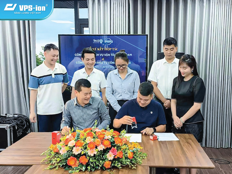 Lễ ký kết hợp tác cung cấp Pin Lithium cho xe đạp điện công cộng giữa PSG và TNGo