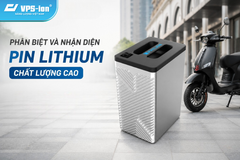 Phân biệt pin lithium chính hãng và hàng kém chất lượng