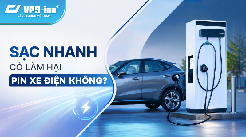 Sạc nhanh có làm hại pin xe điện không?