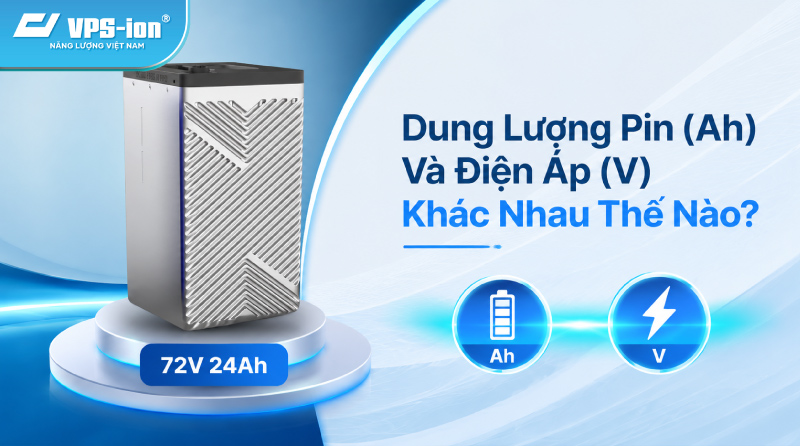 Dung Lượng Pin (Ah) Và Điện Áp (V) Khác Nhau Thế Nào?